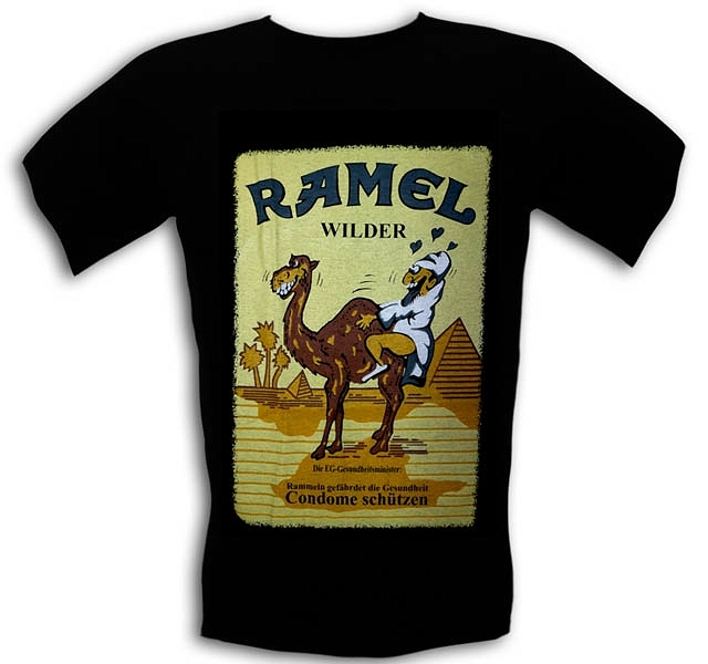 Śmieszna koszulka Camel