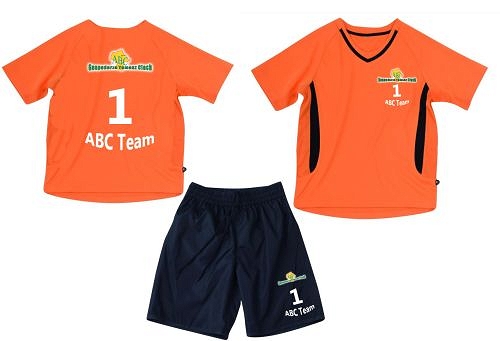 Komplety Sportowe Pomarańczowe ABC Team