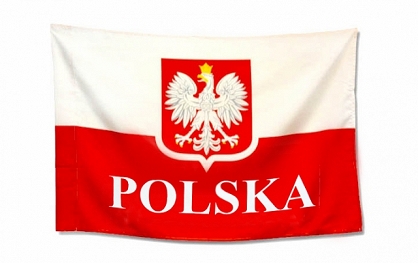 POLSKA - Flaga 90x60cm