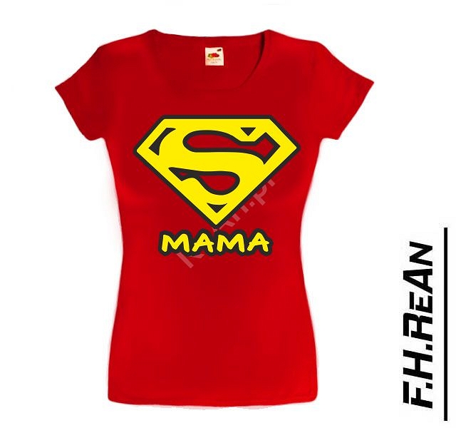 Koszulka na Dzień Mamy Supermama