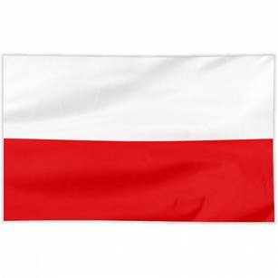 FLAGA POLSKI BARWY NARODOWE 150X90 cm 