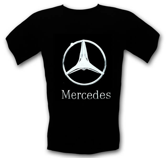 Śmieszna koszulka Mercedes