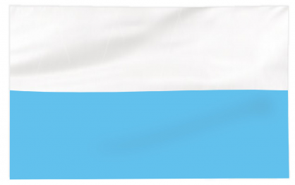 FLAGA MARYJNA WATYKAŃSKA 120x75cm BIAŁO-NIEBIESKA